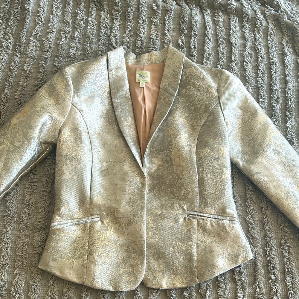 Weston Wear, SF, USA , silver blazer, size s